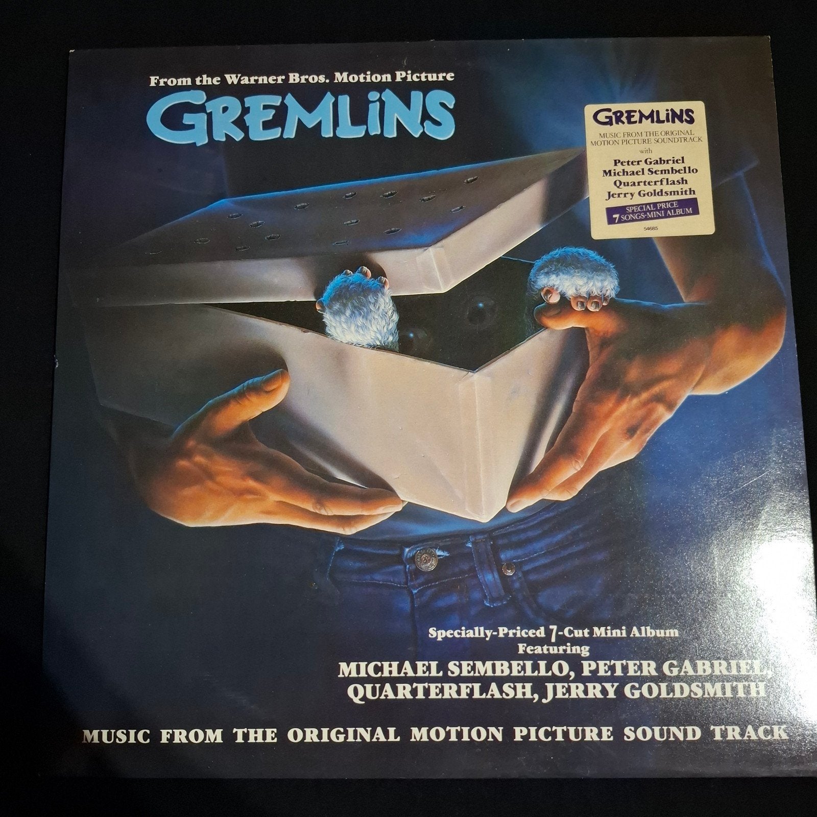 Gremlins (1984) Jerry Goldsmith Soundtrack LP, Cd's en Dvd's, Ophalen of Verzenden, Zo goed als nieuw, 12 inch