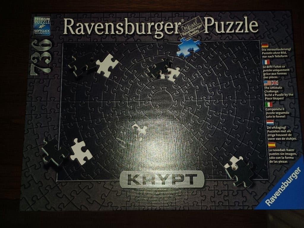 Puzzel Ravensburger 736 stukjes, Ophalen, 500 t/m 1500 stukjes, Zo goed als nieuw, Legpuzzel