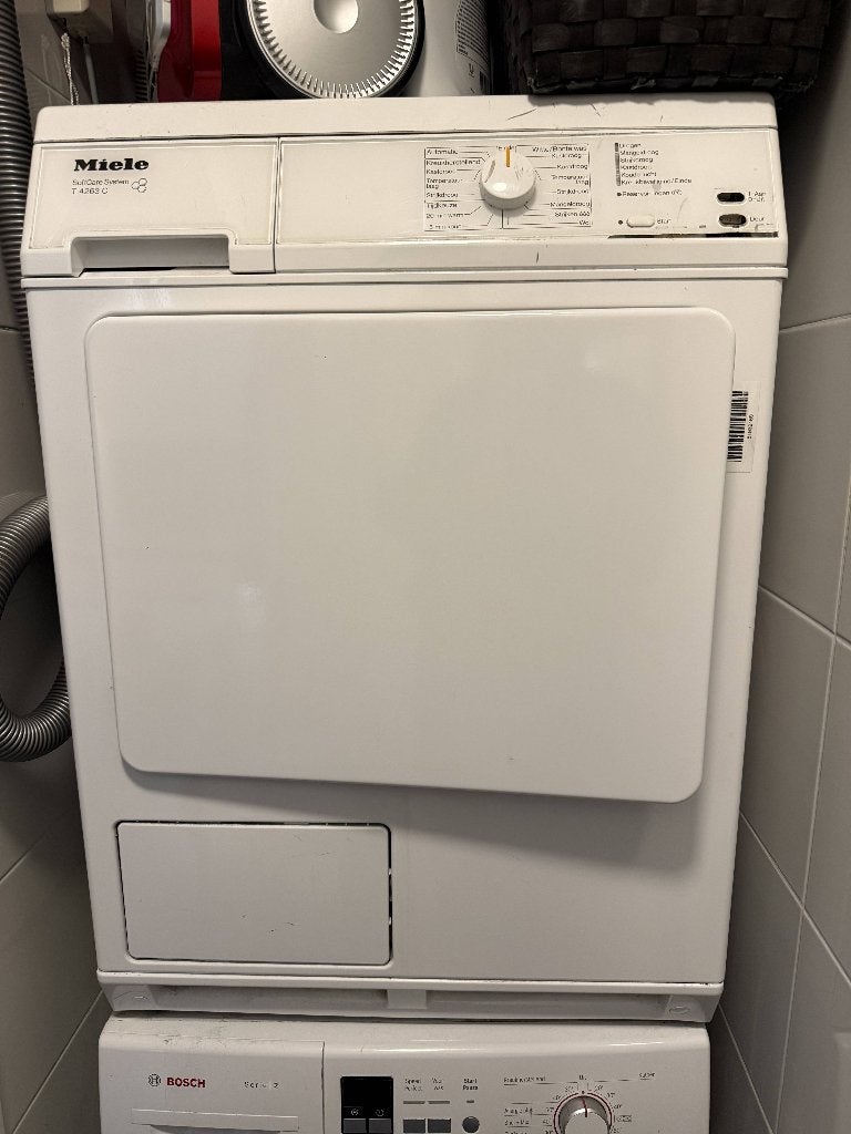 Gratis Miele wasdroger T4263C – repareren / onderdelen