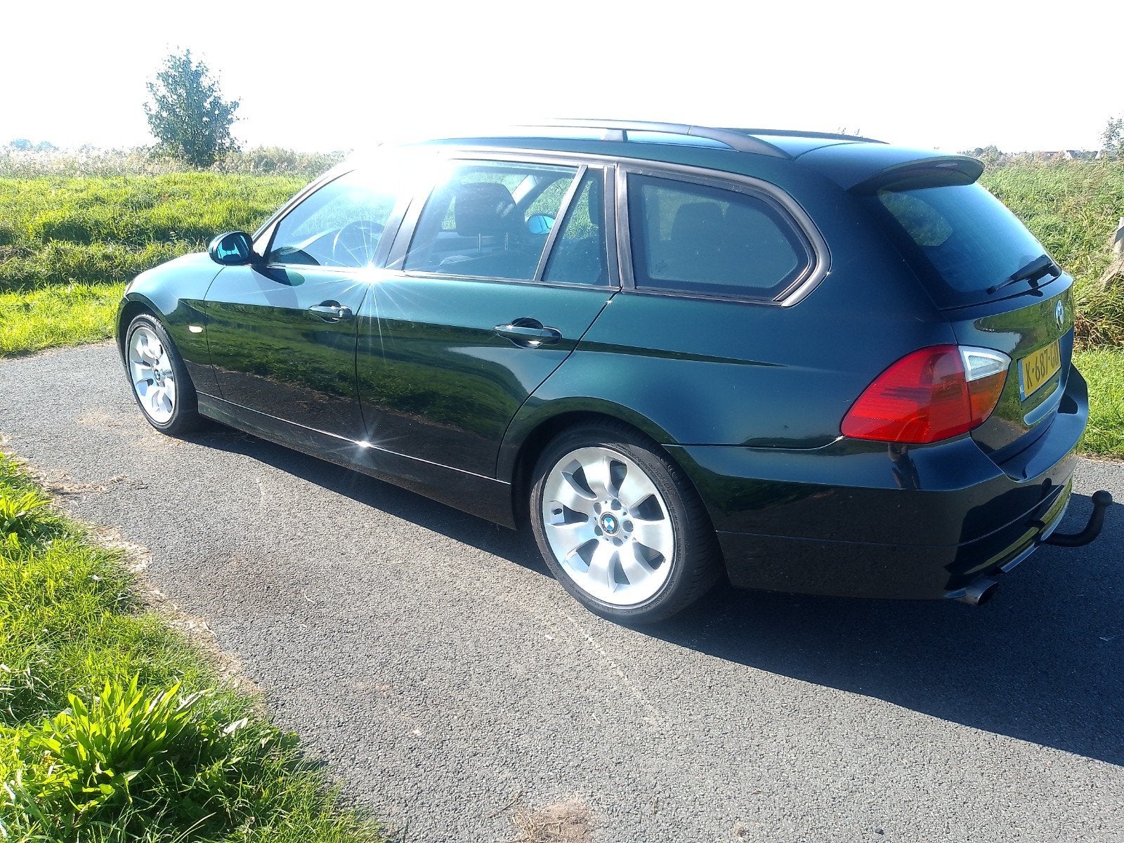 *BMW 3-Serie 2.0 318 I Touring 2006*, Auto's, 13 km/l, Zwart, 4 cilinders, 129 pk