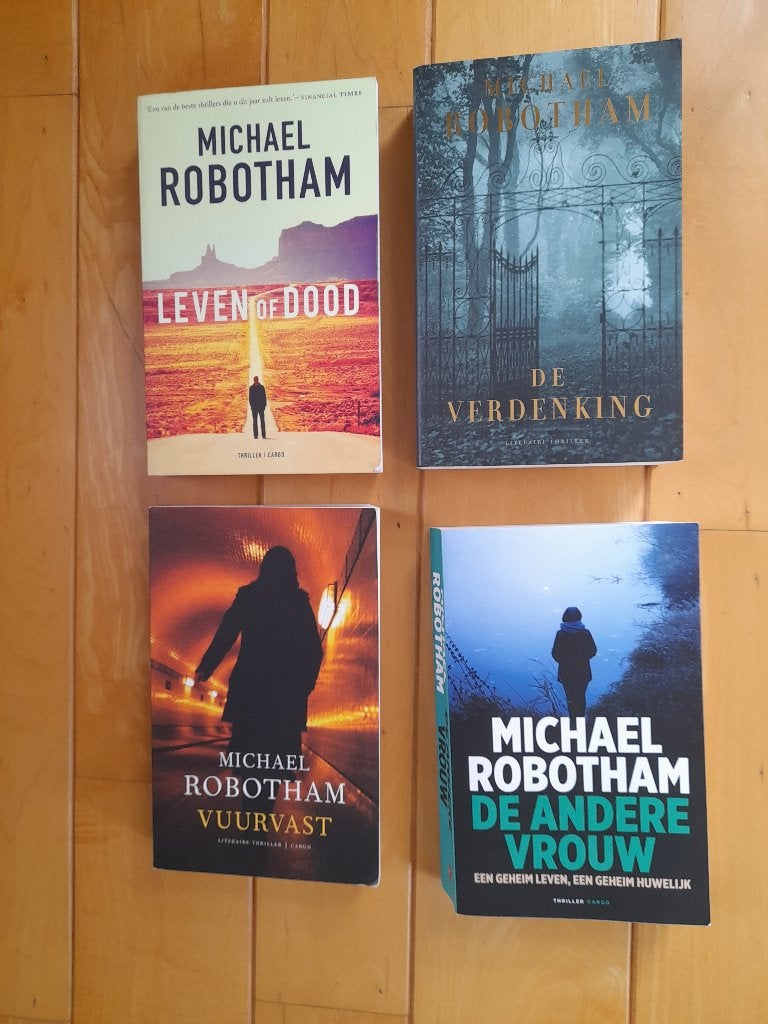 4 x Michael Robotham thrillers, Ophalen of Verzenden, Zo goed als nieuw, Michael Robotham