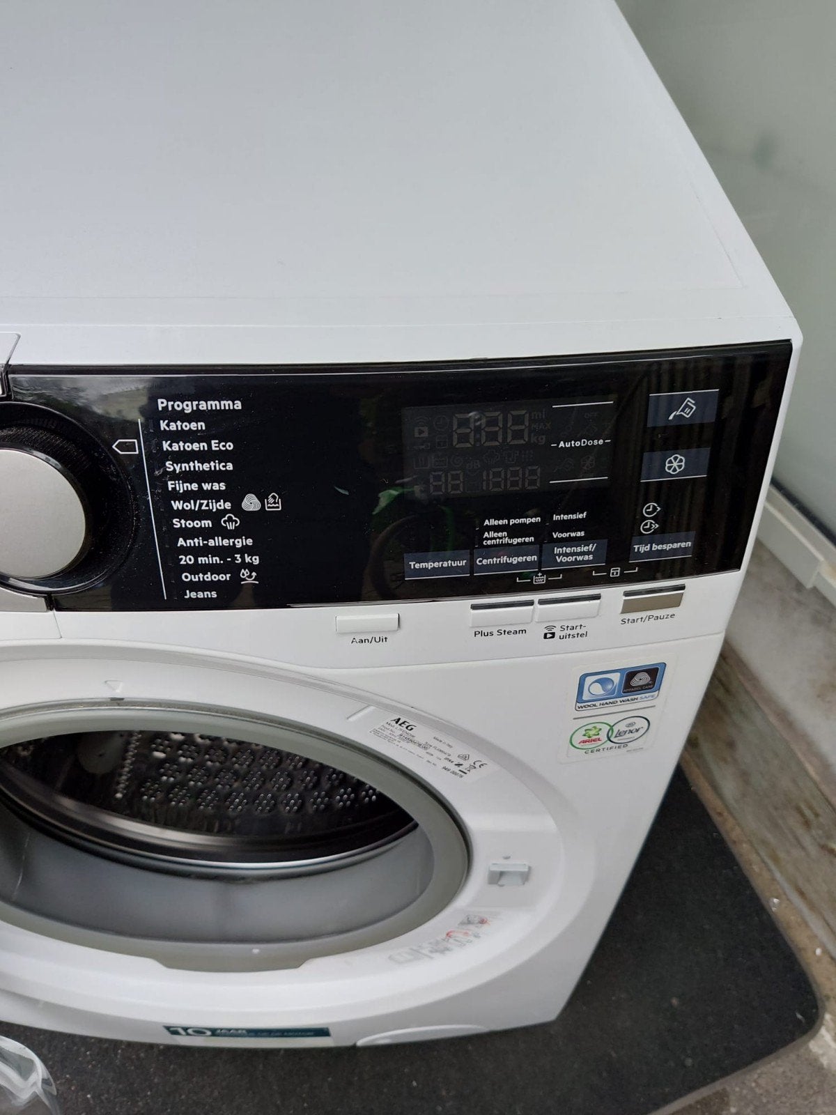Foto 7 van Aeg wasmachine 9 kg Autodose