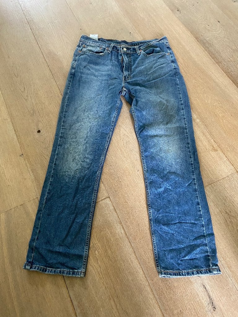 Levis 514 spijkerbroek - Maat W36/L32, Blauw, Ophalen of Verzenden, W33 - W36 (confectie 42/44), Gedragen
