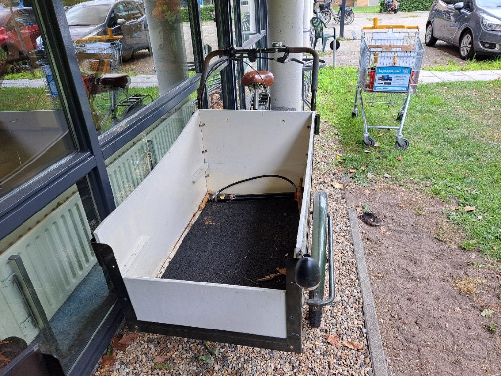 Bakfiets Troy niet elektrisch, Terugtraprem, Gebruikt, Goederen, Elektrisch