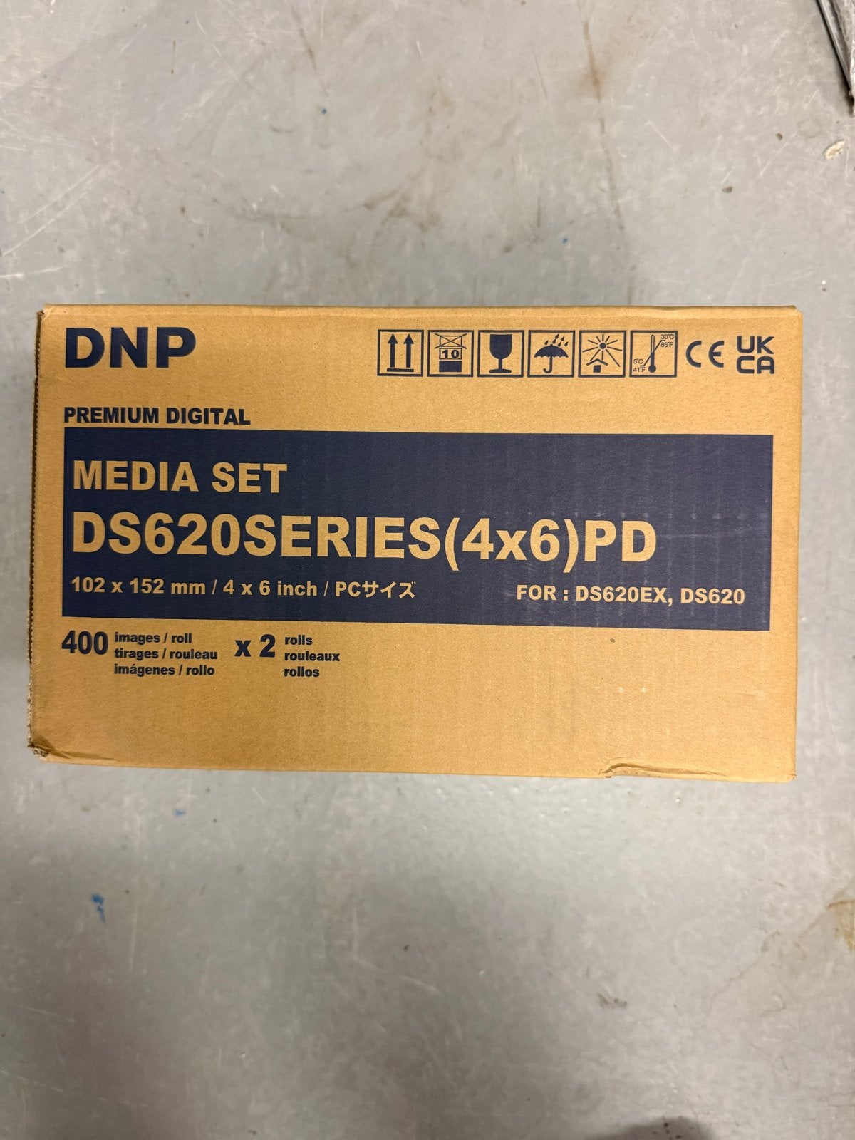 2x DNP DS620Series (4x6) PD Media Set, Verzenden, Nieuw, DNP, Fotopapier