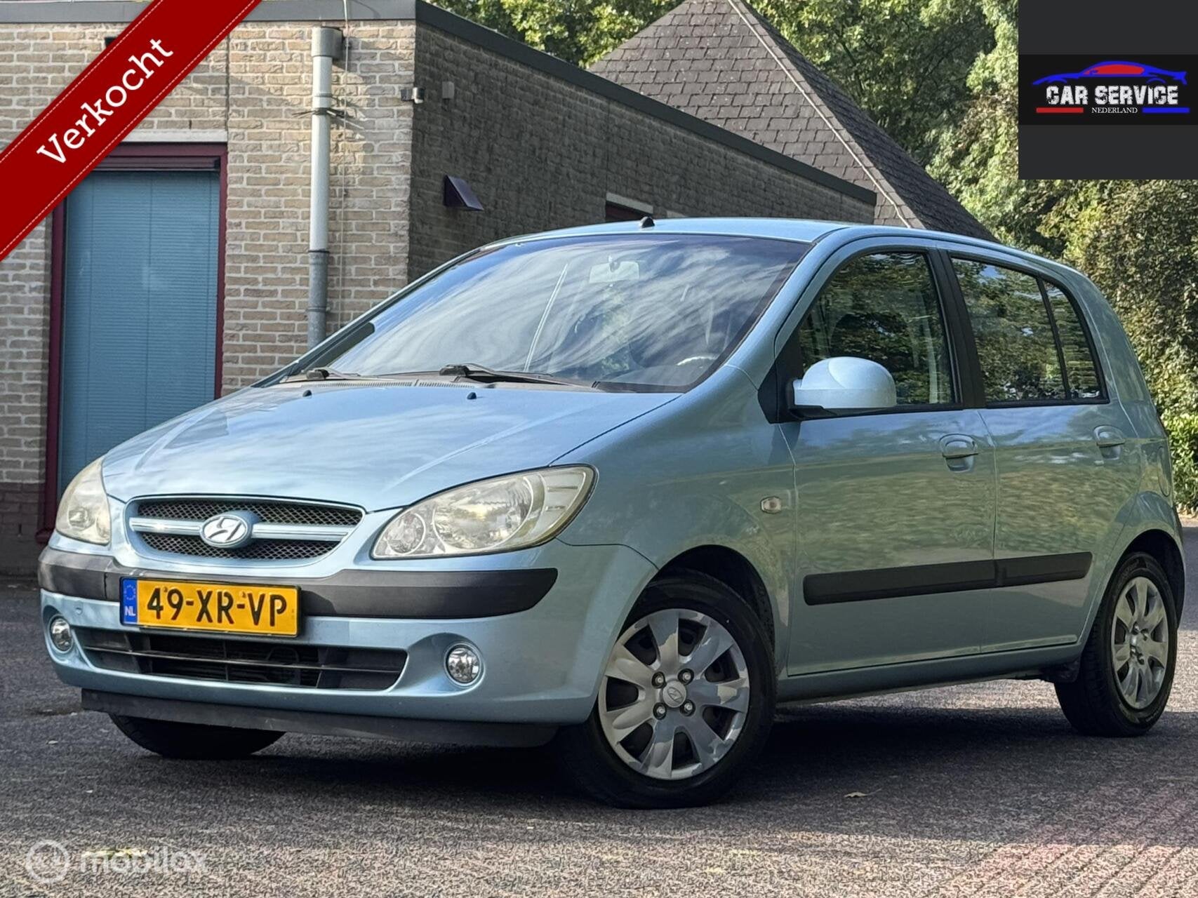 Hyundai Getz 1.4i Active Cool/NAP/1e EIG/AC/TREKHAAK/ELEKPAK, Auto's, Voorwielaandrijving, 450 kg, Gebruikt, 4 cilinders