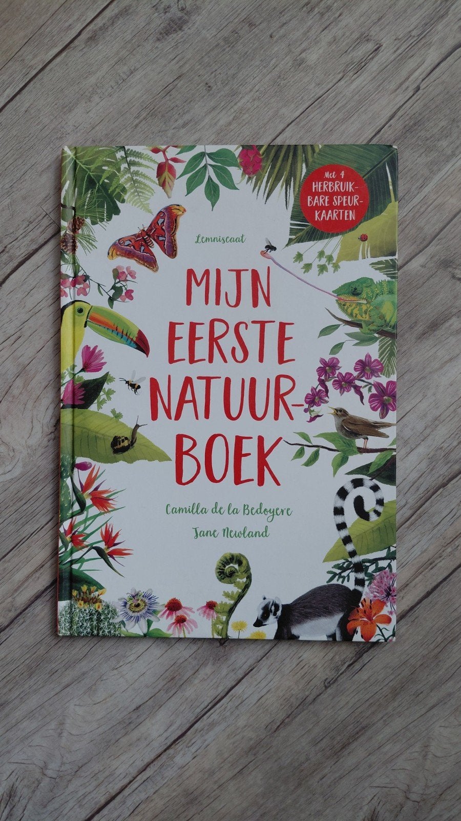 Mijn Eerste Natuurboek - Camilla de la Bedoyere, Boeken, Ophalen of Verzenden, Gelezen, Natuur algemeen, Camilla de la Bedoyere