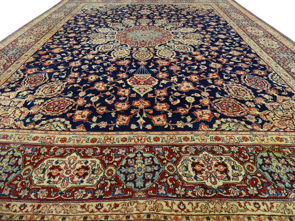 Perzisch tapijt - Sarouk - 394 x 300 cm - Handgeknoopt, -, 200 cm of meer, Ophalen of Verzenden, 200 cm of meer