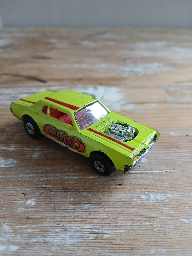 Mercury cougar dragster matchbox no 62, Ophalen of Verzenden, Gebruikt, Auto, Matchbox