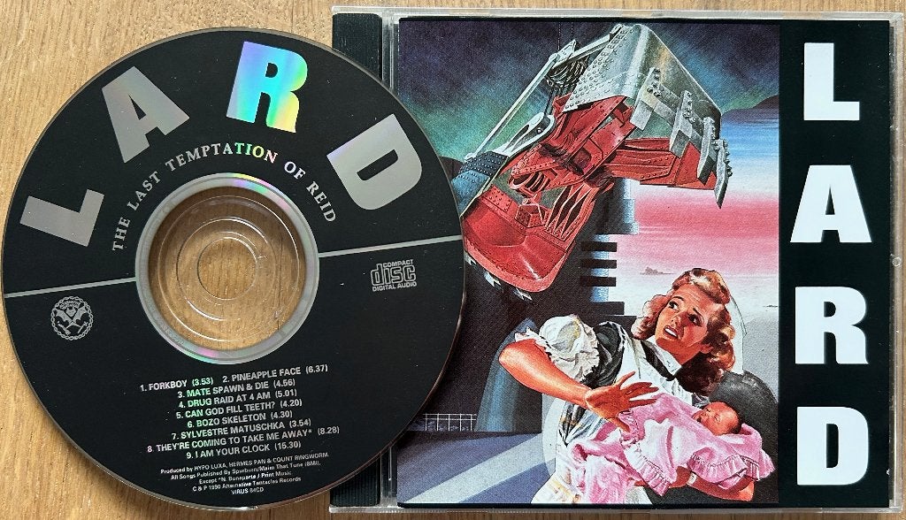 LARD - The last temptation of Reid (CD), Ophalen of Verzenden, Zo goed als nieuw, Alternative Rock, Album