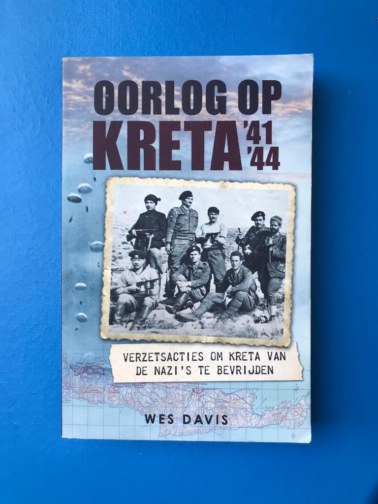 Wes Davis - Oorlog op Kreta '41-'44 (2014), Davis, Ophalen of Verzenden, Algemeen, Tweede Wereldoorlog