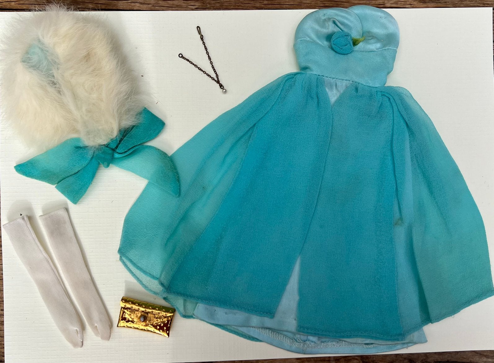 Vintage Barbie Debutanten Bal, Verzamelen, Ophalen of Verzenden, Gebruikt, Kleertjes