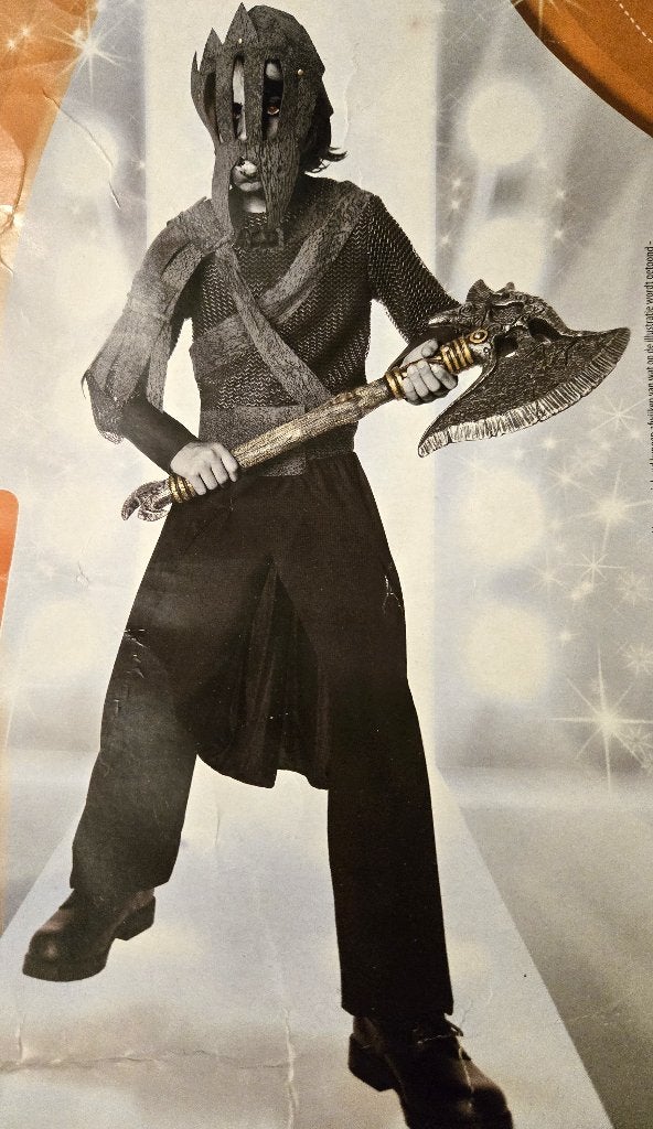 Super nieuw stoere Krijger outfit mt 128, Ophalen of Verzenden, Nieuw, 122 t/m 128, Jongen