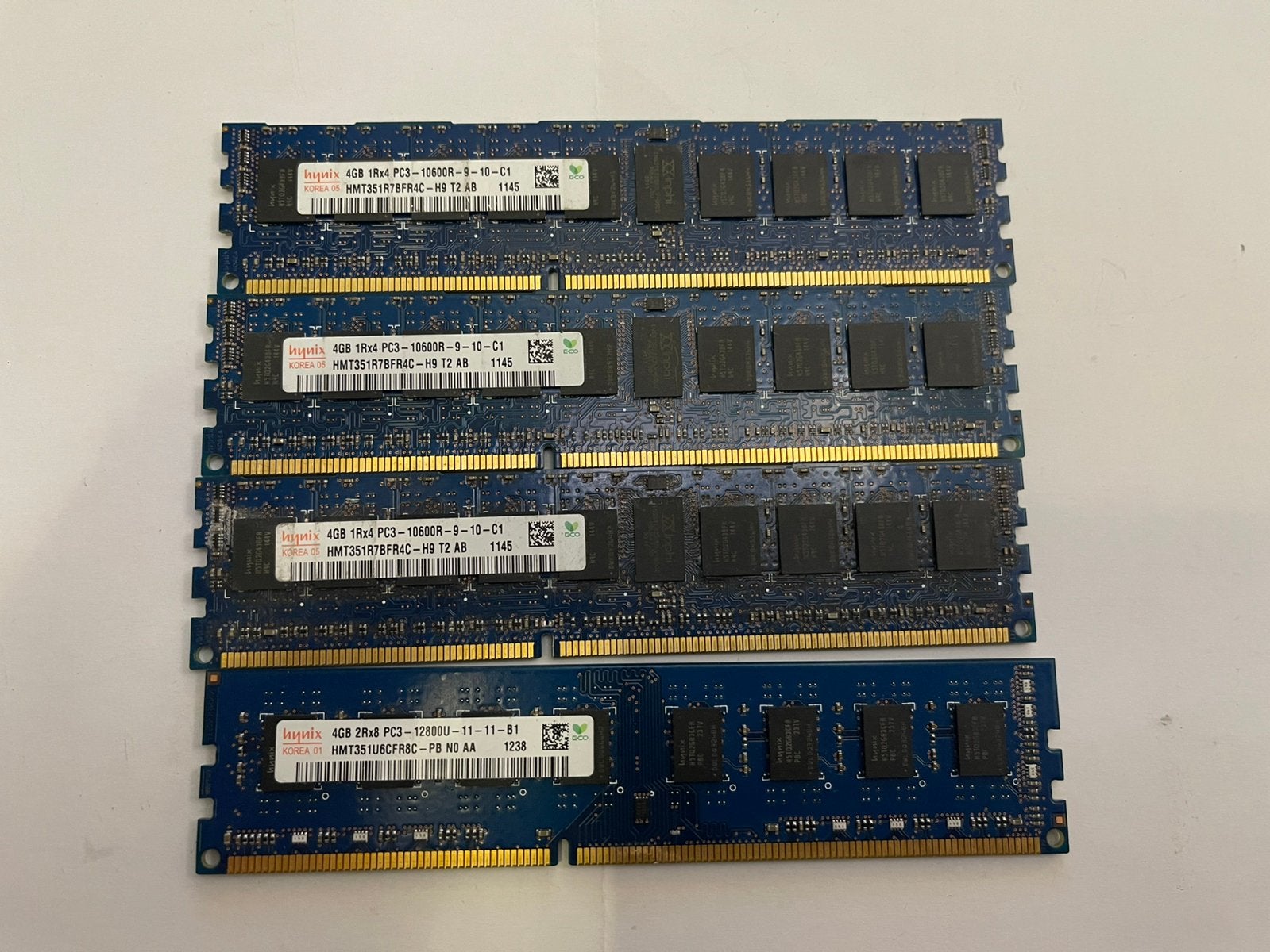 16gb (4x 4gb) DDR3 geheugen ram, DDR3, Ophalen of Verzenden, Zo goed als nieuw, Desktop
