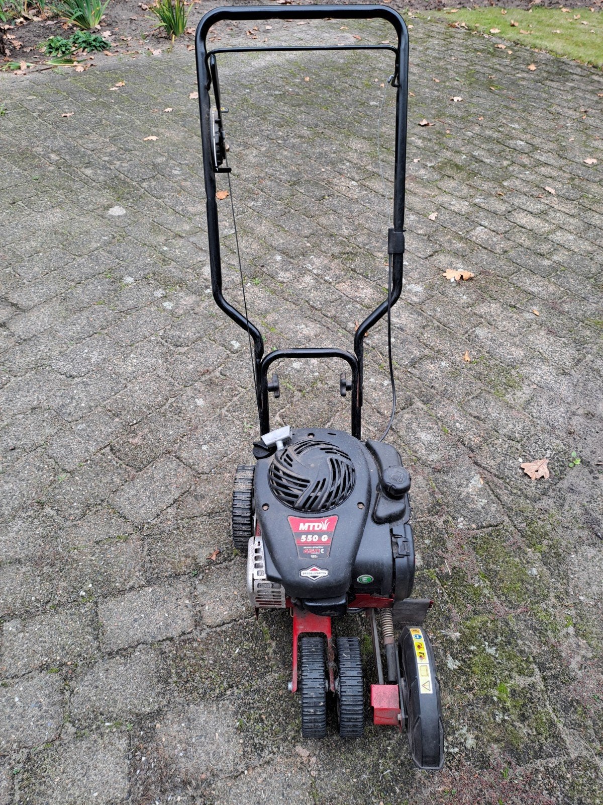 graskantensnijder, Ophalen, Gebruikt