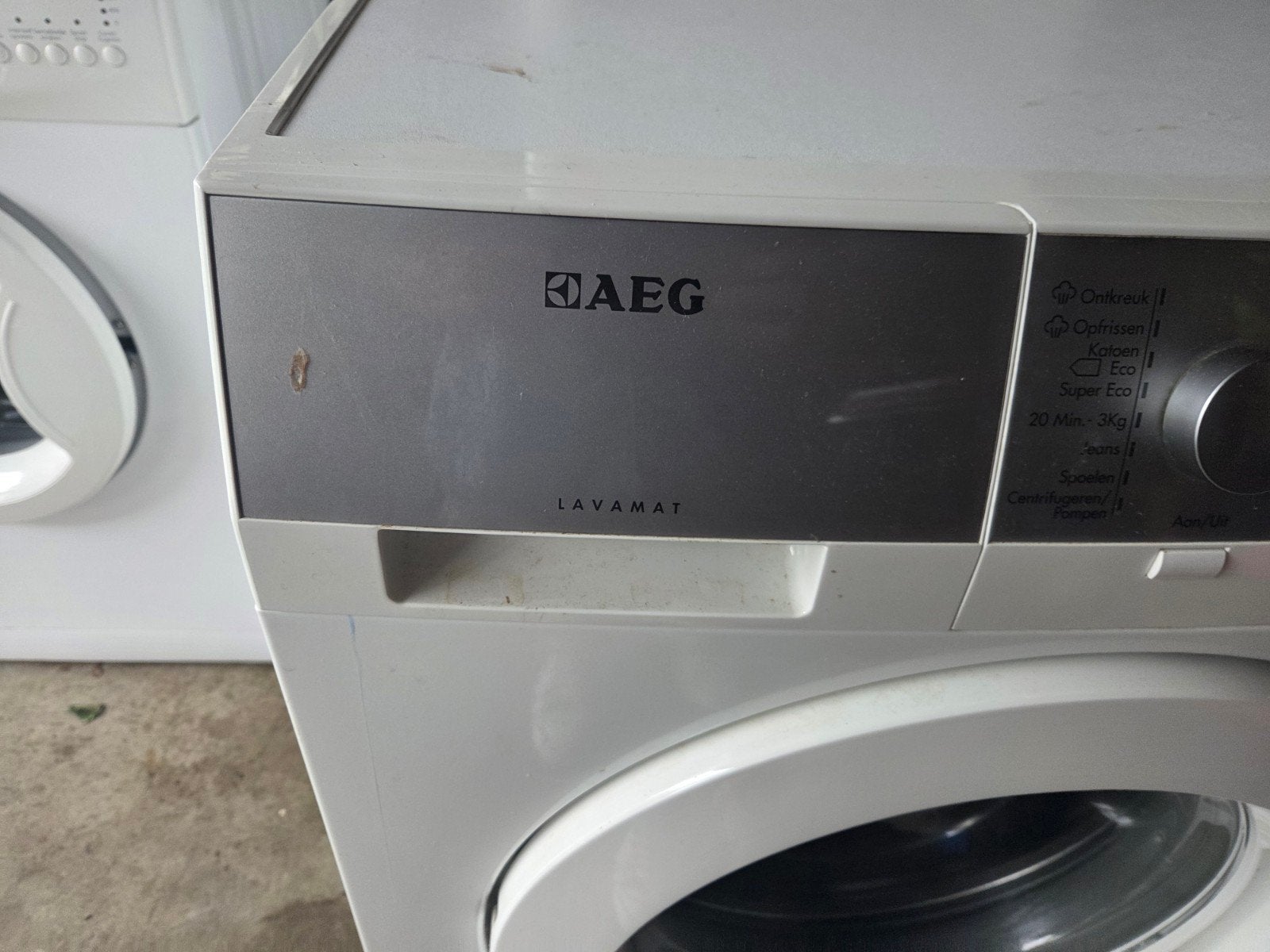 AEG Lavamat LCELEB125 Wasmachine - 7kg, Voorlader, Ophalen, Gebruikt, Voorlader, Kort programma