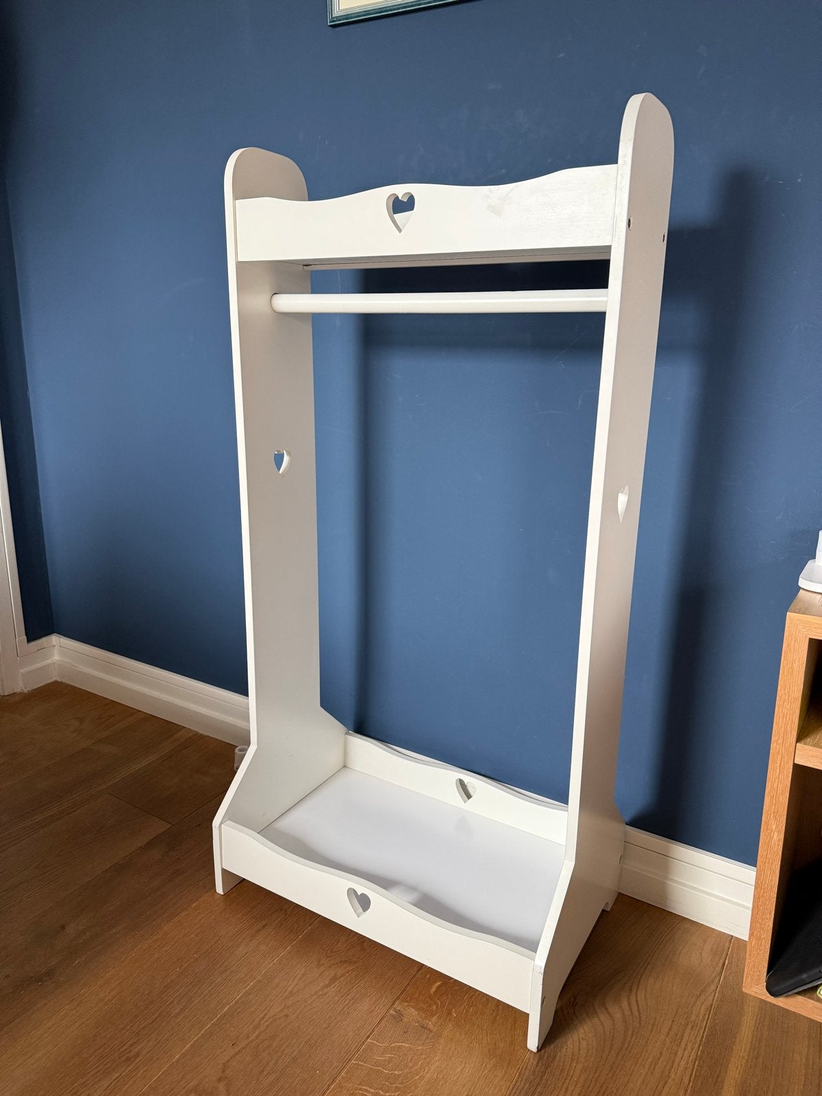 Leuke kinderkledingkast met hartjes - 120x60x40cm, Ophalen, Gebruikt, 105 cm of meer, Minder dan 50 cm