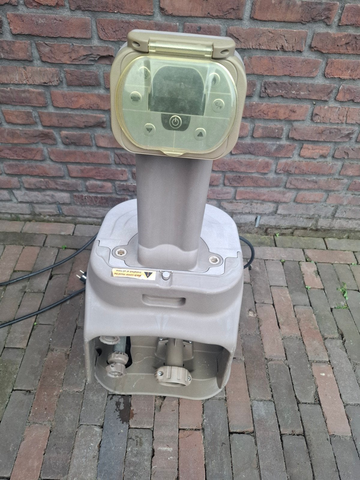 Jacuzzi pomp, Ophalen, Pomp