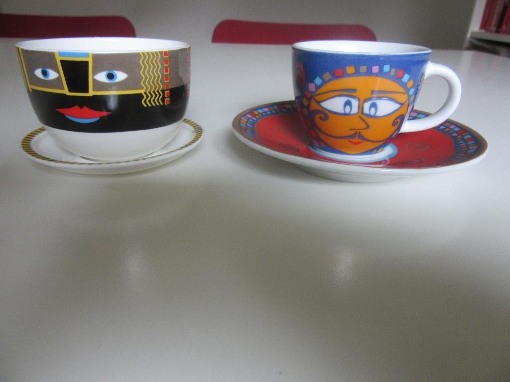 RITZENHOF-cups MY LIAN -MY LITTLE DARLING -nieuwstaat, Ophalen of Verzenden, Zo goed als nieuw, Porselein, Kop en/of schotel