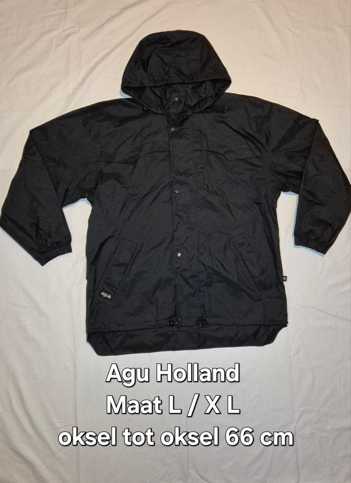 Agu Holland Regenjas Maat L/XL, Ophalen of Verzenden, Regenjas