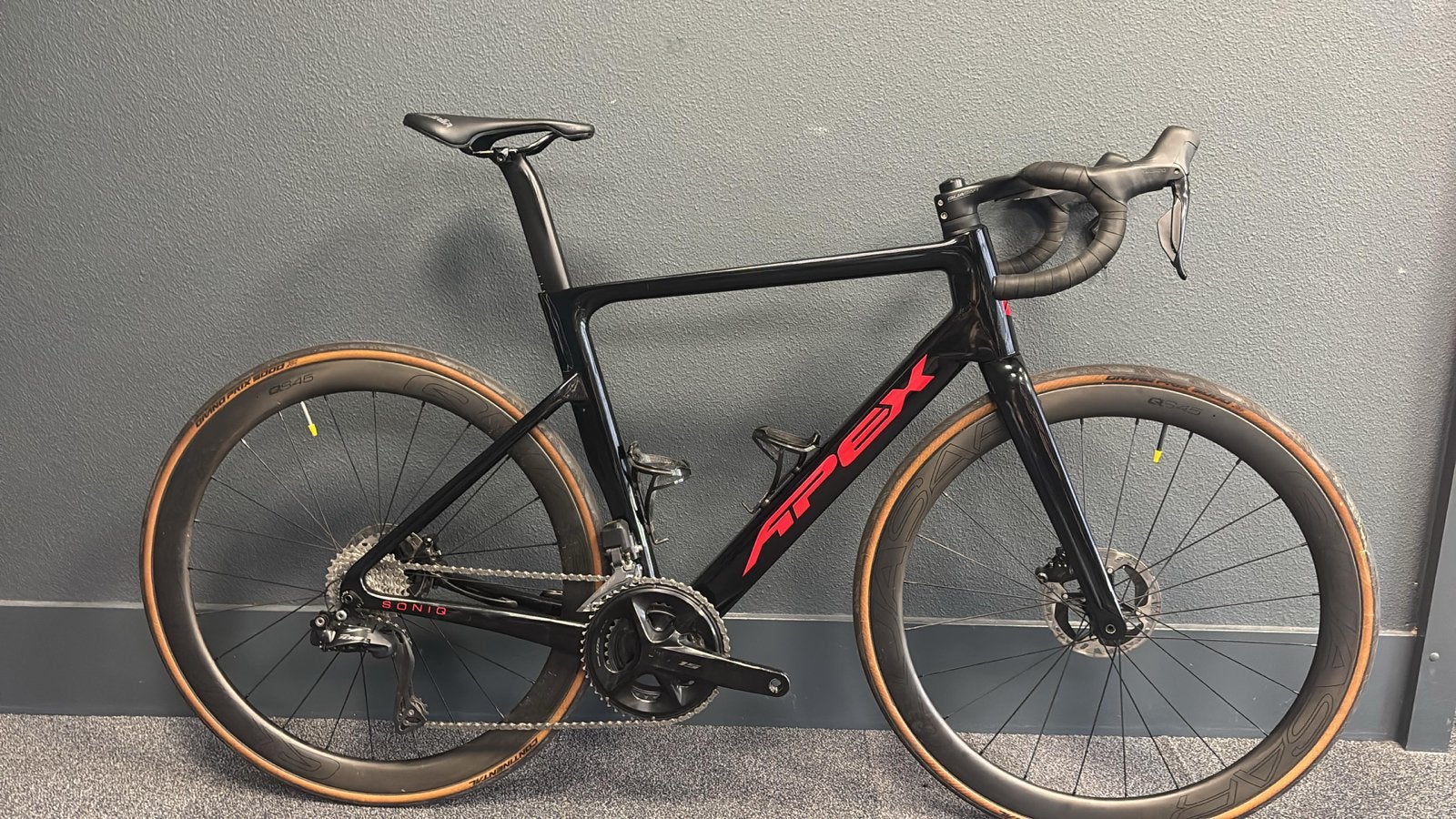 APEX Racefiets - Zwart met rode accenten, Overige merken, 28 inch, Heren, Aluminium