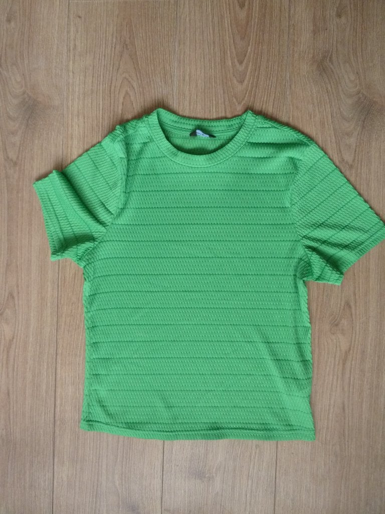 groene top AMY&IVY maat L, Ophalen, Amy & Ivy, Korte mouw, Gedragen