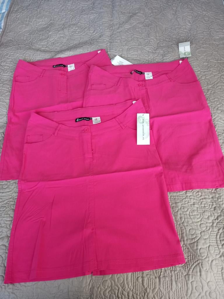 Roze positierok, Kleding | Dames, Positiekleding, Nieuw, Jurk, Maat 38/40 (M), Roze, Ophalen