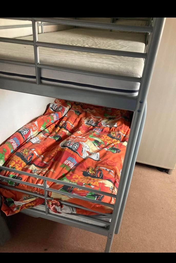 Stapelbed, Ophalen, Zo goed als nieuw, 180 cm of meer, 85 tot 100 cm