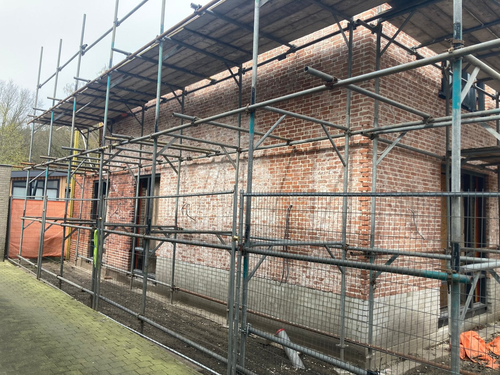 Bouwsteiger (zie afbeeldingen voor specificatie), Ophalen, Zo goed als nieuw, Overige typen, Minder dan 2 meter