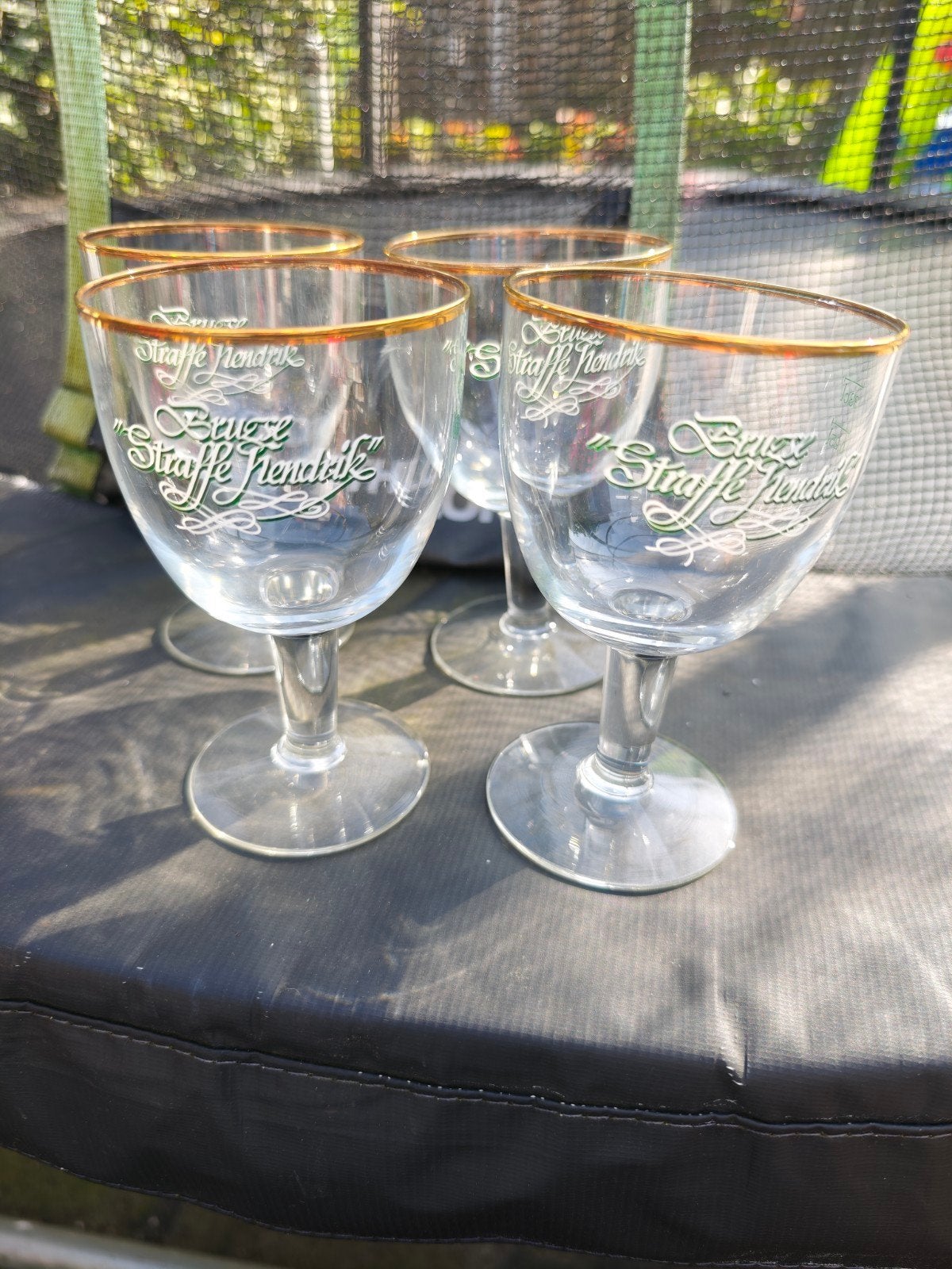 4 Brugse Straffe Hendrik bierglazen, Verzamelen, Ophalen of Verzenden, Nieuw, Bierglas