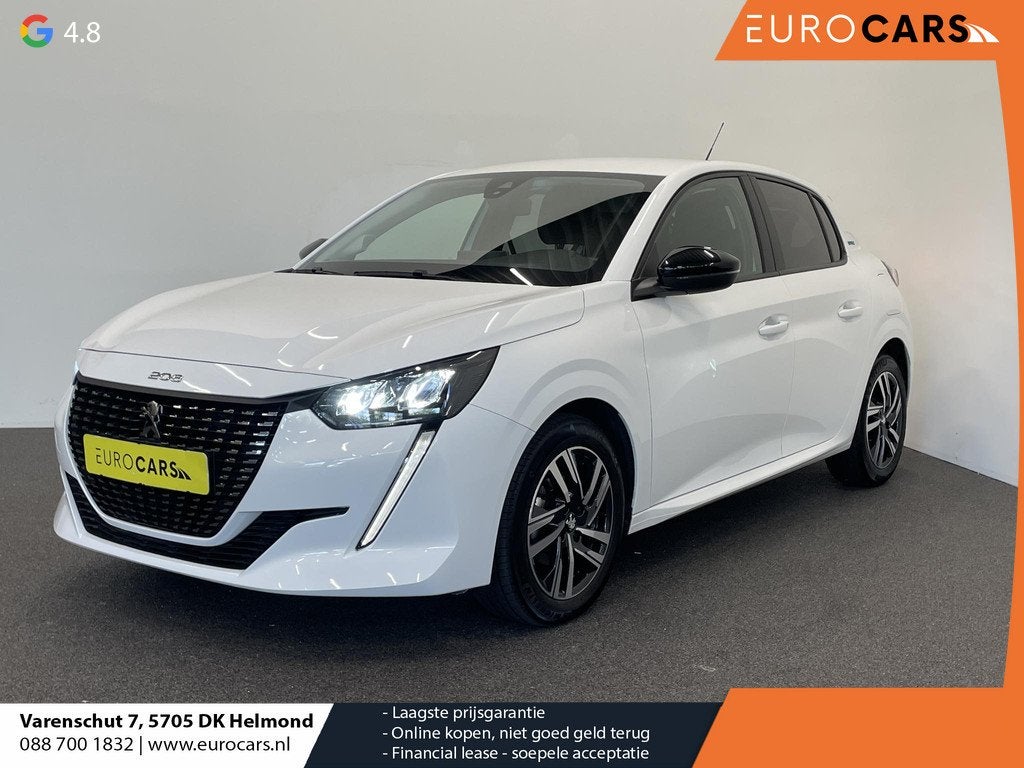 Peugeot 208 1.2 PureTech Style Navigatie Apple Carplay Andro, Voorwielaandrijving, Stof, Gebruikt, Euro 6