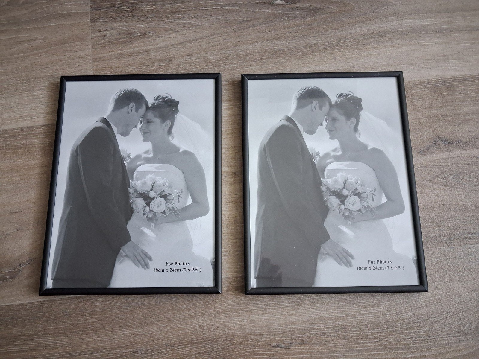 Fotolijstjes 18 x 24 cm / zwart, 24 cm, Nieuw, Ophalen of Verzenden, 18 cm