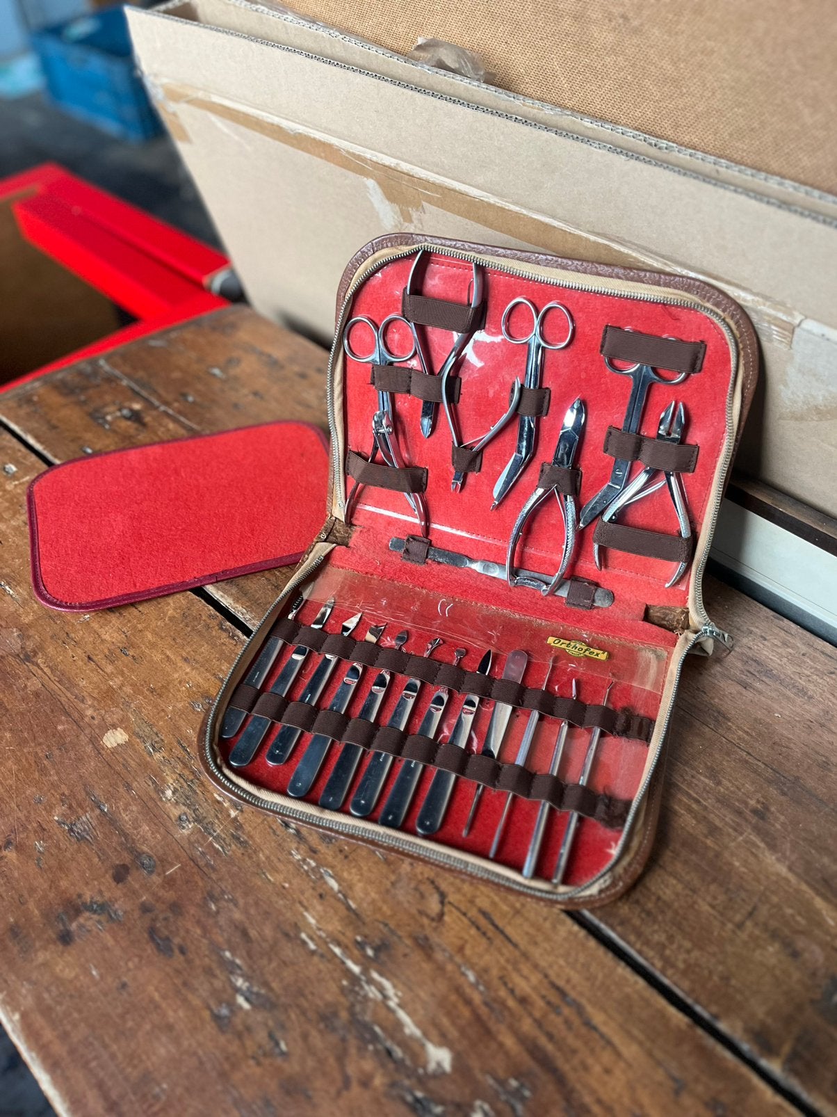 Professionele Orthofex Pedicure Set / Manicure Instrumenten, Overige typen, Ophalen of Verzenden, A, A