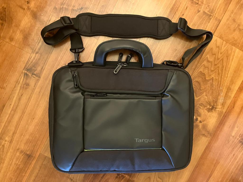 Targus tweevaks laptoptas / aktetas, 45x34x8 cm., Gevoerd laptopvak, 17 inch of meer, Aktetas, Ophalen of Verzenden