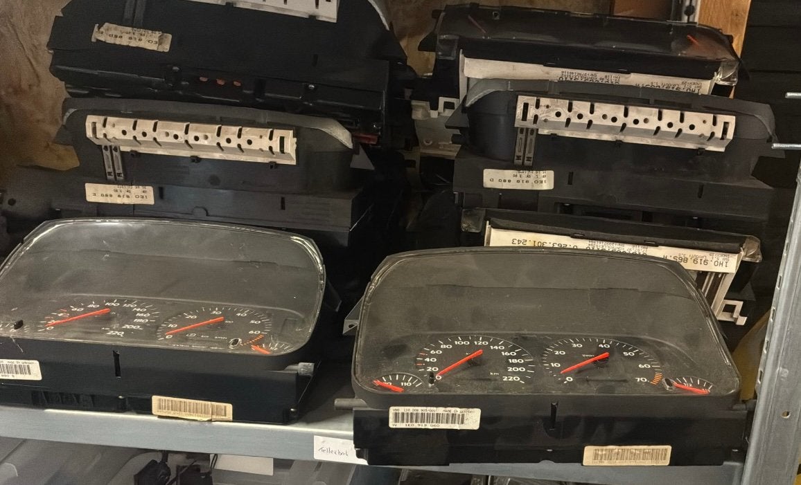 Tellerbak voor de VW golf cabrio MK3 / MK3.5, Ophalen of Verzenden, Gebruikt, Volkswagen