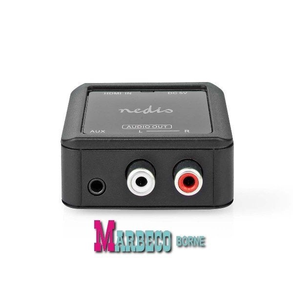 Digitale Audioconverter, HDMI Input, Output: 2x RCA + 3.5 mm