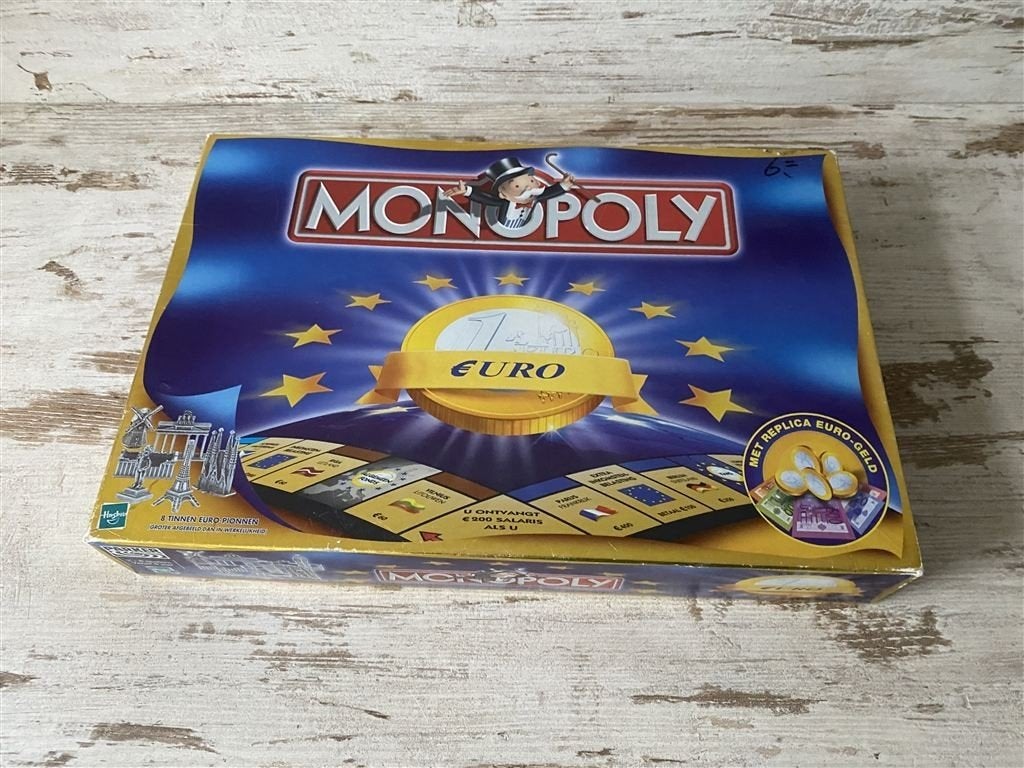Monopoly euro parker [s406], Verzenden, Zo goed als nieuw