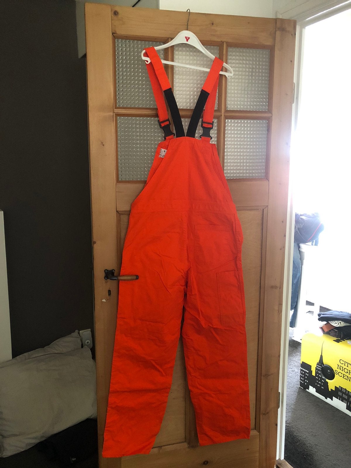 Oranje WK tuinbroek maat 48 nieuw., Tuin en Terras, Werkkleding, Ophalen of Verzenden, Nieuw, Heren, Overall