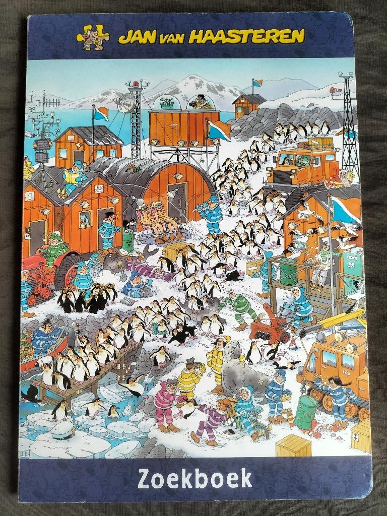 Jan van Haasteren zoekboek December / Winter, Boeken, Kinderboeken | Kleuters, Zo goed als nieuw, Fictie algemeen, Jongen of Meisje