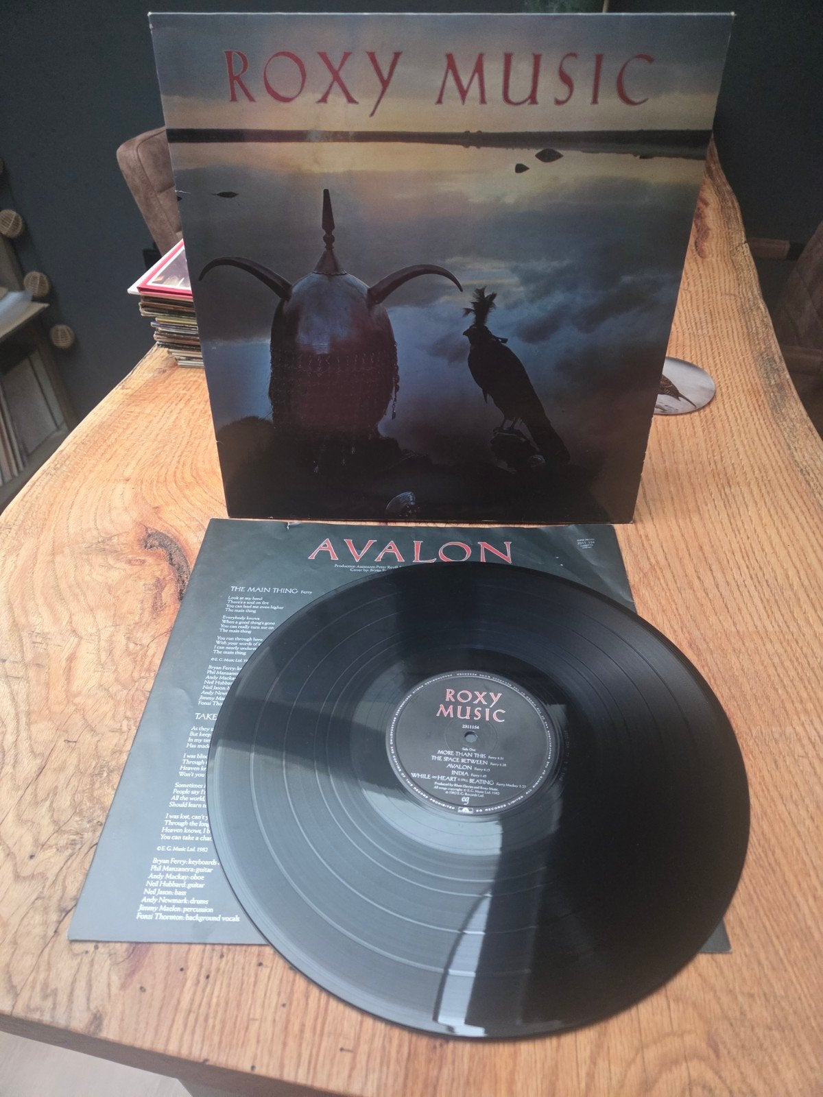 Roxy Music - Avalon LP (Pop, 1982), LP, Gebruikt, Pop, Ophalen of Verzenden