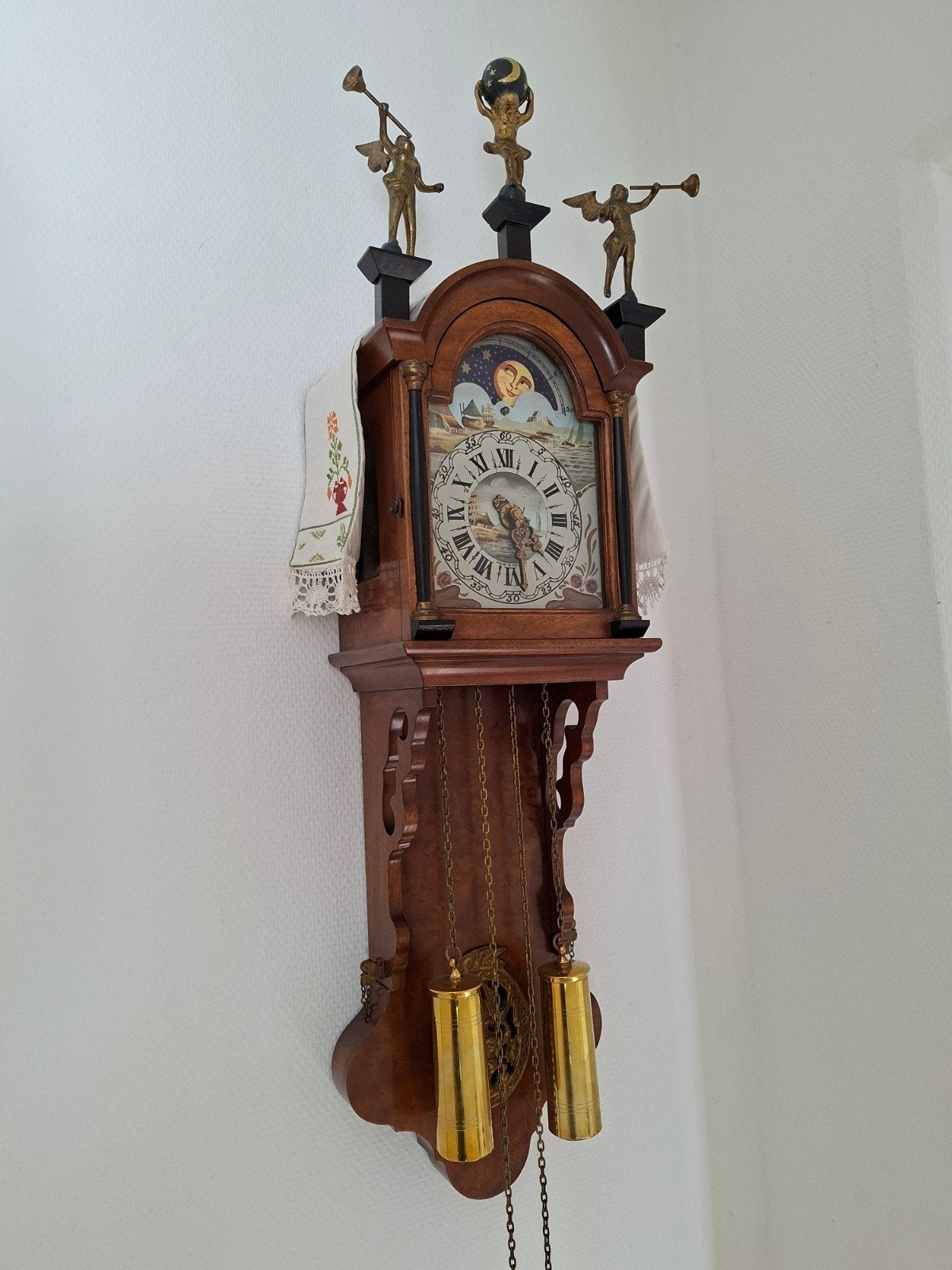 mooie friese staartklok, Antiek en Kunst, Ophalen