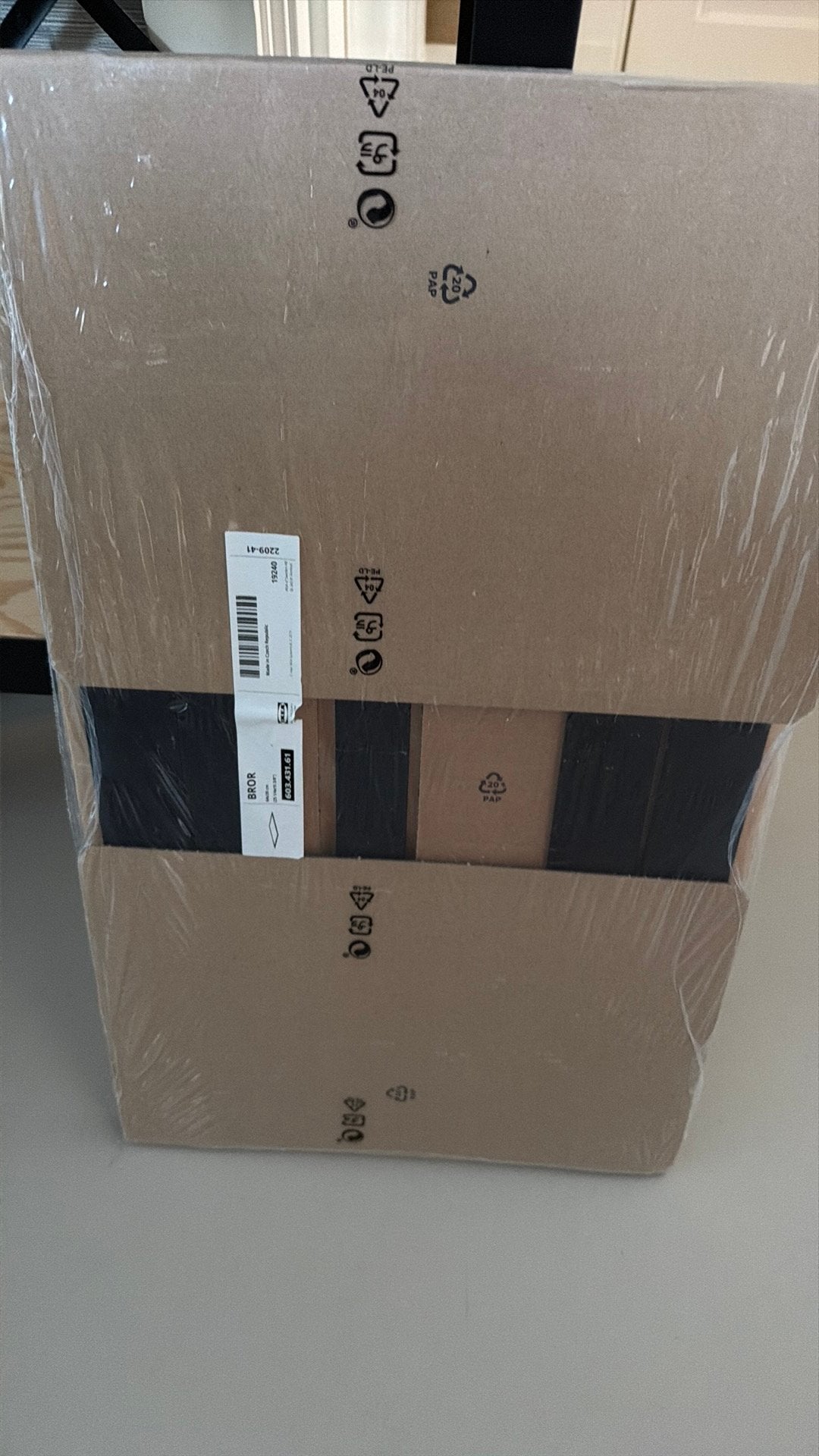 Stelling kastje ikea, Ophalen, Gebruikt
