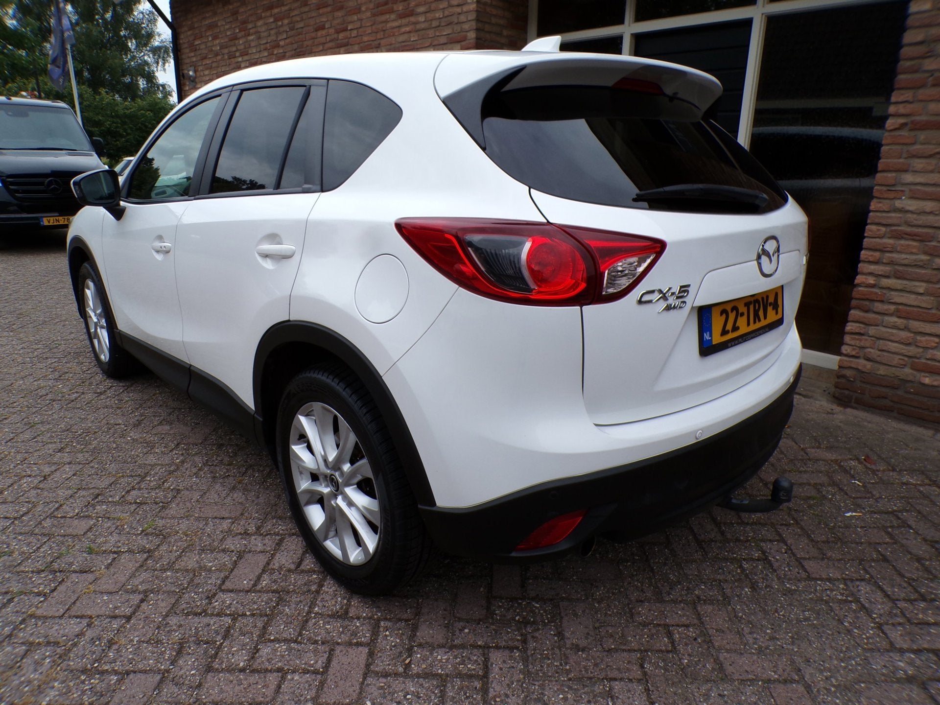 Mazda CX-5 2.0 GT-M 4WD Automaat / Leder / Navi / Trekhaak, Automaat, Zwart, 4 cilinders, Wit