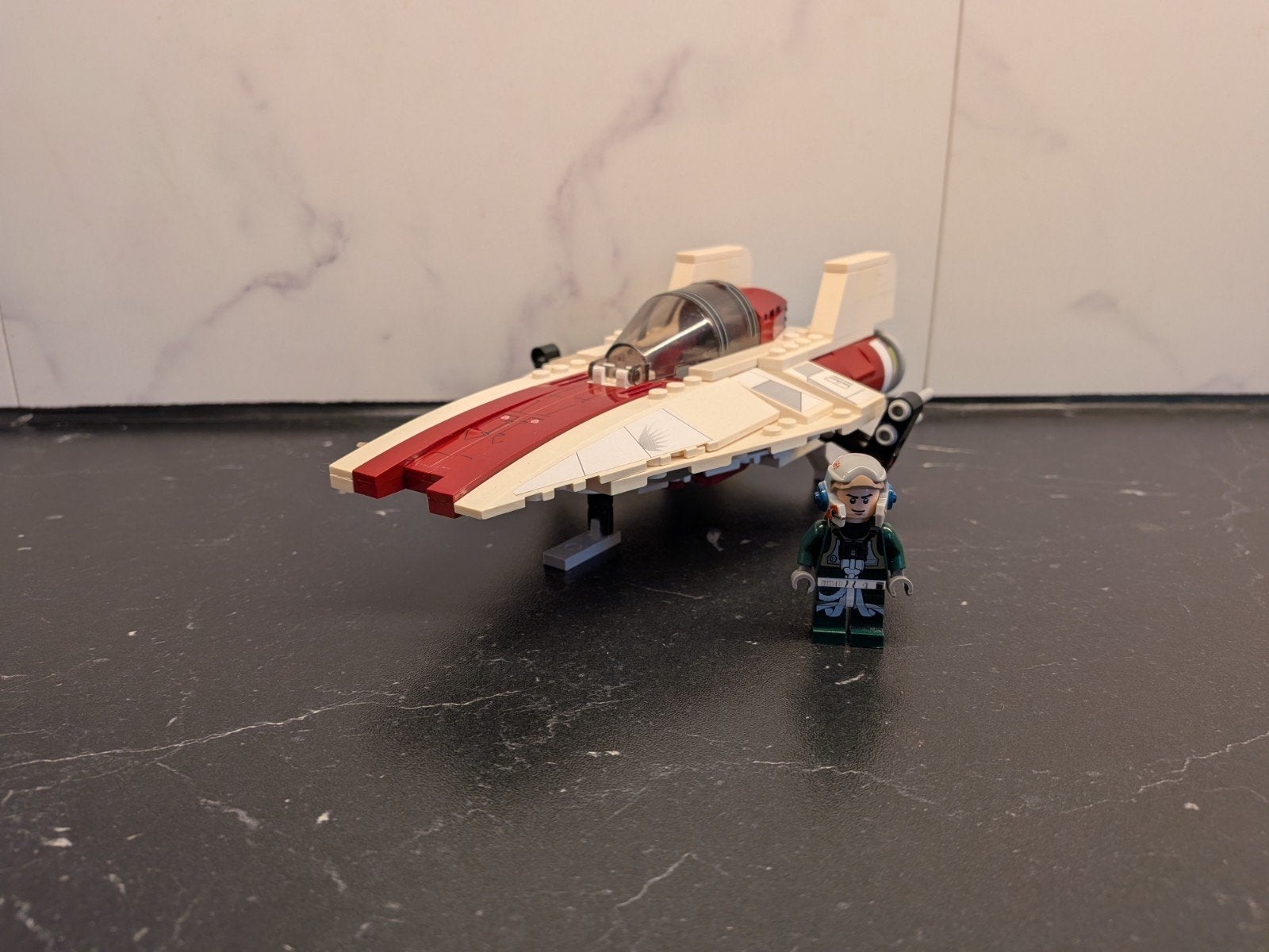 LEGO Star Wars 75003 A-Wing Starfighter, Ophalen of Verzenden, Gebruikt