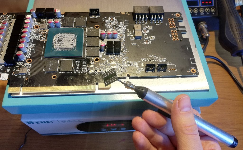 Elektronica reparatie / vervanging van componenten, Ophalen, Gebruikt