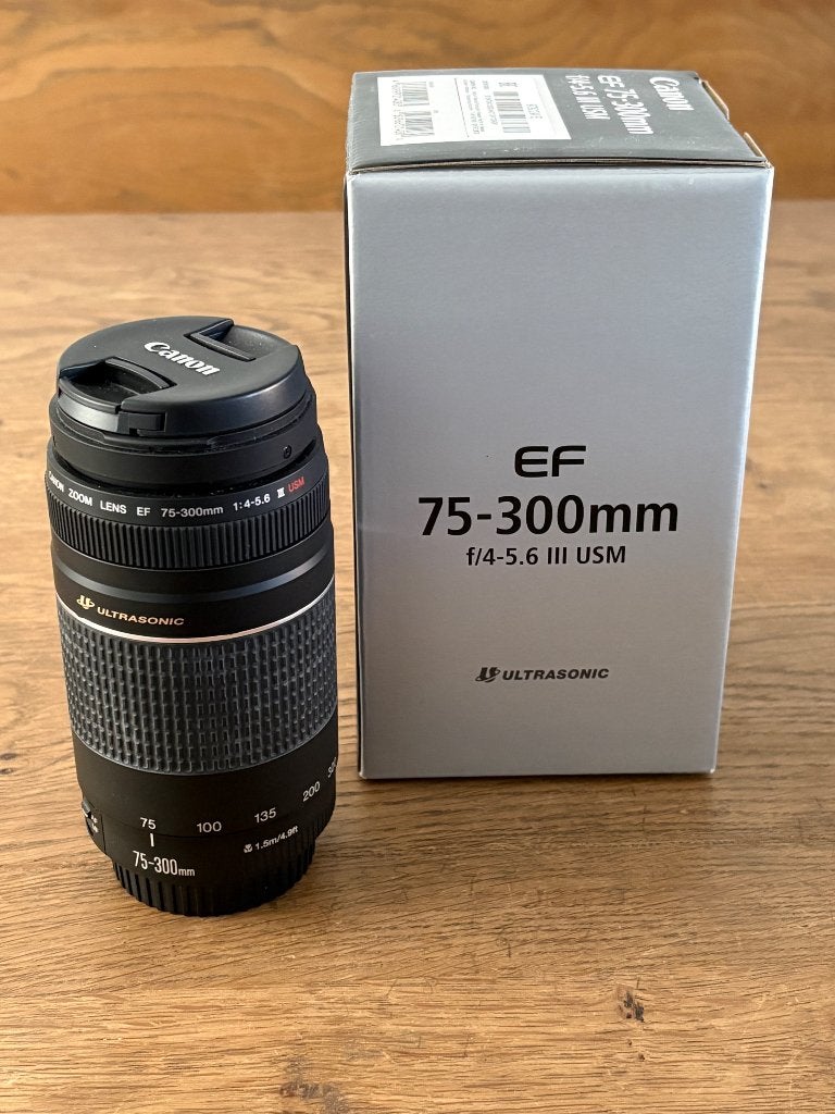 Canon EF 75-300mm USM lens, Audio, Tv en Foto, Fotografie | Lenzen en Objectieven, Ophalen of Verzenden, Telelens