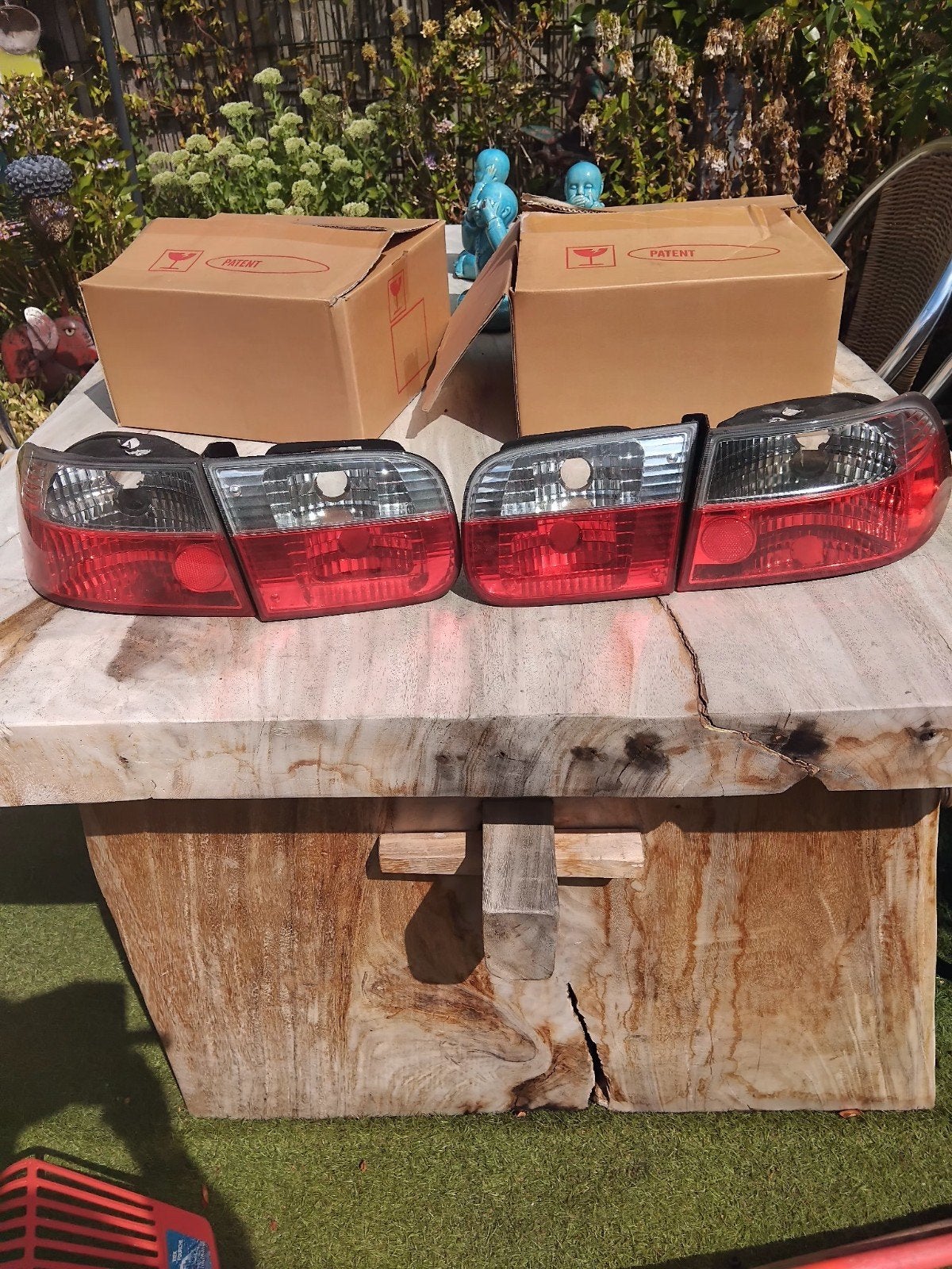 Een set heldere achterlichten voor de Honda civiele, Ophalen of Verzenden, Gebruikt, Honda