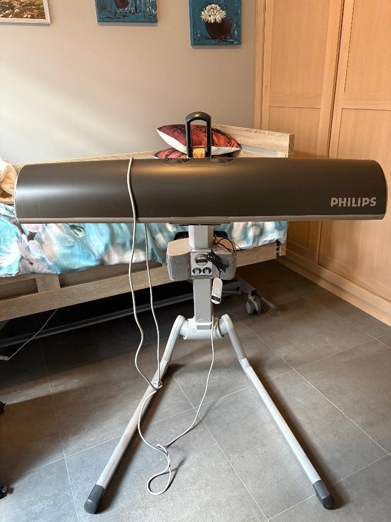 Zonnebank Sun- en Relaxmobile Philips Innergize HP 8565, Witgoed en Apparatuur, Zonnebanken en Gezichtsbruiners, Ophalen, Zo goed als nieuw