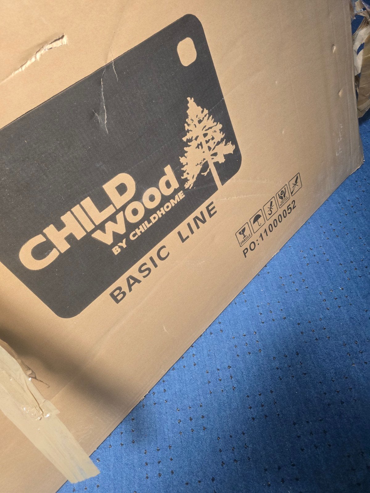 Nieuw Childwood Basic Line Ledikant - Wit, Ophalen of Verzenden, Nieuw, Ledikant