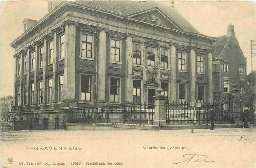 300-294-029 Den Haag Mauritshuis, Verzenden, Voor 1920, Zuid-Holland